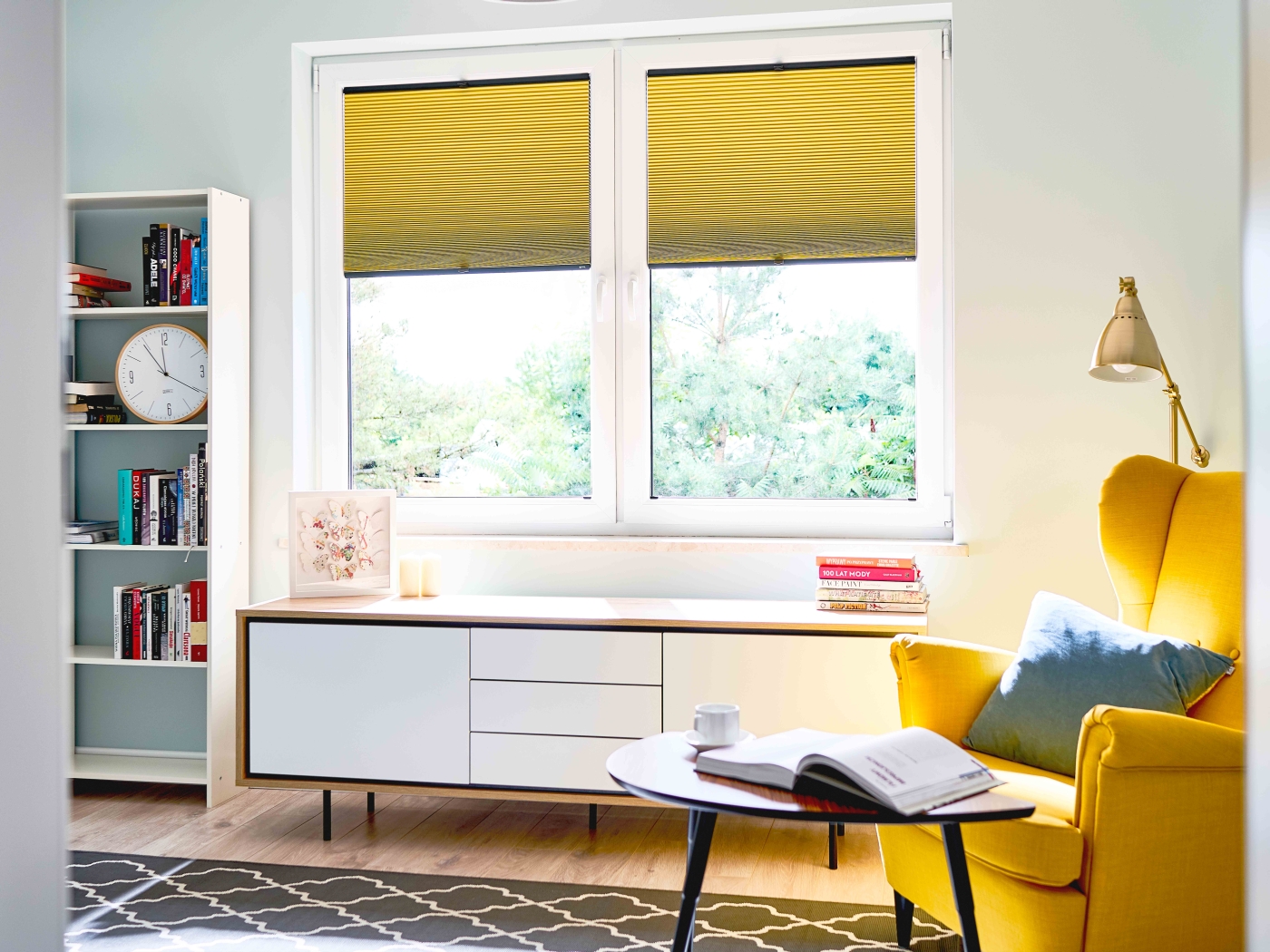 Plisy okienne klasyczne do doskonałe rozwiązanie do okien pionowych.